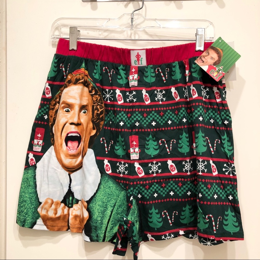 Christmas Elf men”s boxer short